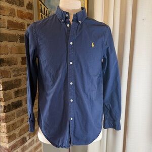 Ralph Lauren Deep Blue kids Polo size XL/18